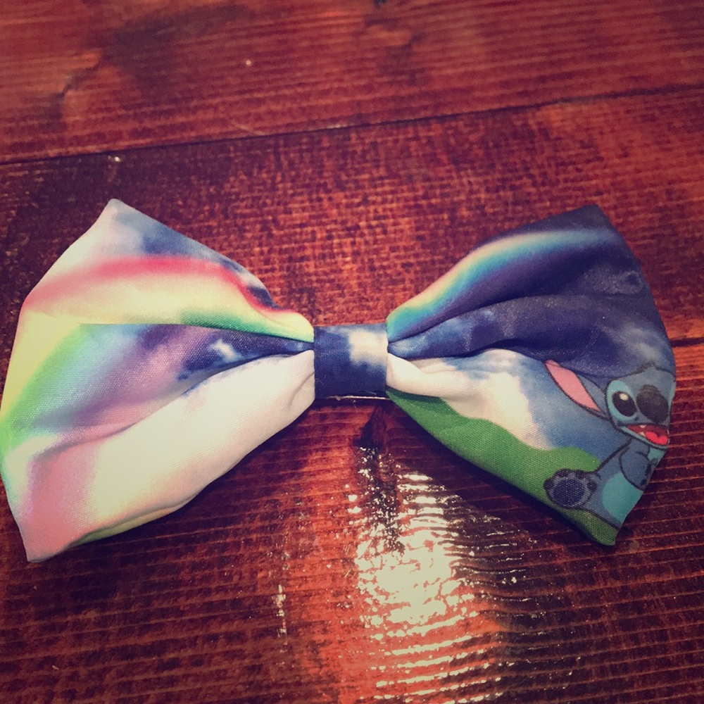 Disney lilo and stitch hair bow